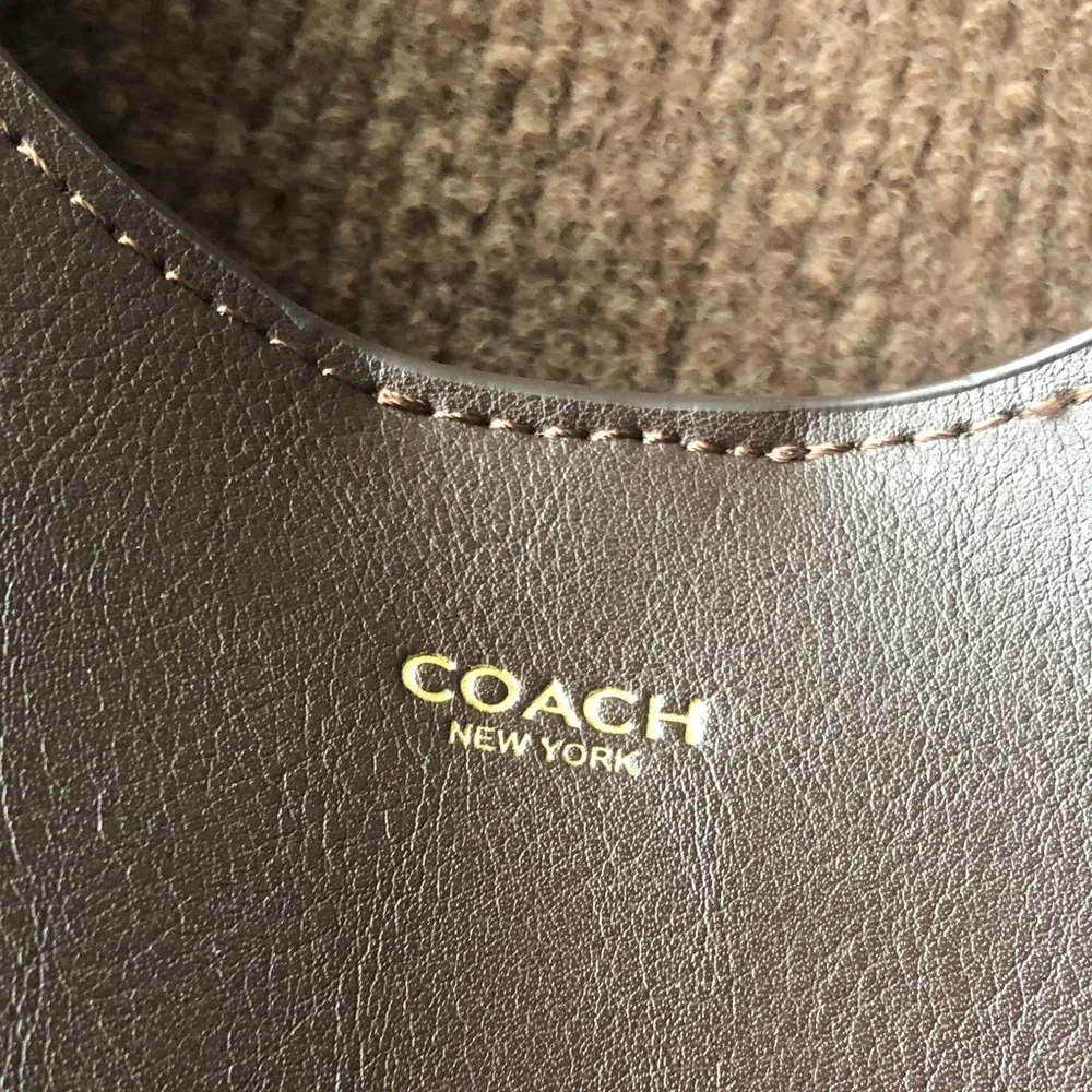 Coach Brooklyn 28 Maple Shoulder Bag - Picture 2 of 4